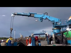 OUCO 0.9T21.6M Knuckle Telescope Boom جرثقیل دریایی