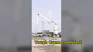 OUCO 5T@15M Knuckle Boom Crane BV تست بار